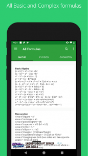 All Formulas – Math, Physics & Chemistry 1.5.0 Apk for Android 3