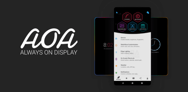 AOA: Always on Display (PRO) 7.1.8 Apk + Mod for Android 1