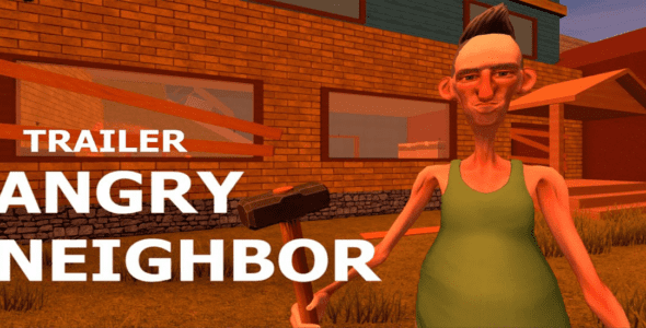 angry neighbor android games cover