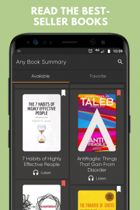 Any Book Summary: Fiction & Non-fiction (ABS) 2021.5.16 Apk for Android 1