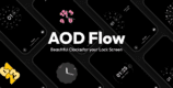 aod flow always on display cover