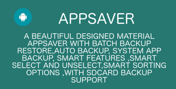 Appsaver (PRO) 43.0 Apk for Android 1 appsaver pro android cover