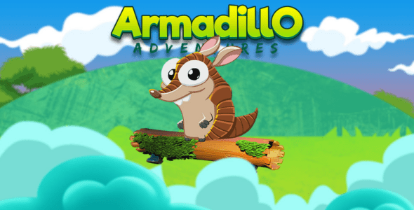 armadillo adventure brick breaker cover