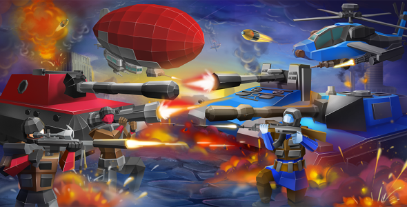 Army Battle Simulator 1.3.70 Apk + Mod for Android 1 army battle simulator cover