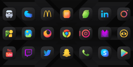 athena dark icon pack cover