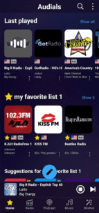 Audials Play Pro Radio+Podcast 10.1.1-0 Apk for Android 3