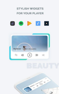 Audio Widget pack (PRO) 2.5.1 Apk for Android 1