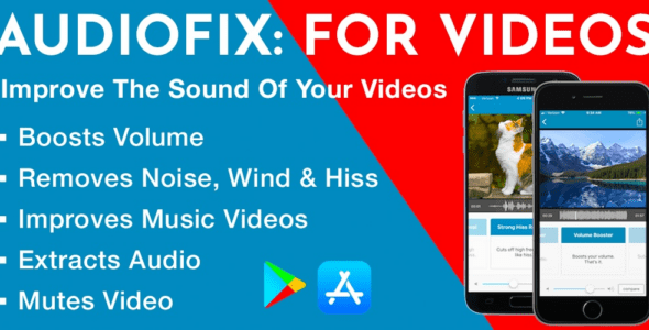 AudioFix: Video Volume Booster 2.3.11 Apk for Android 1 audiofix pro android cover