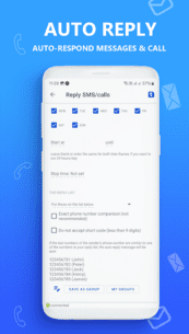 AUTO MESSAGE send response sms (PREMIUM) 2.6229 Apk for Android 2