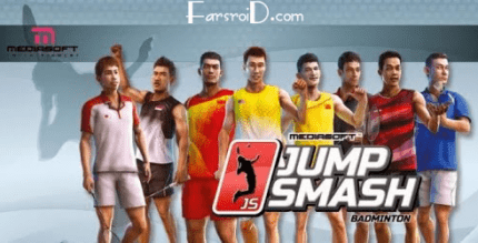 badminton jump smash cover