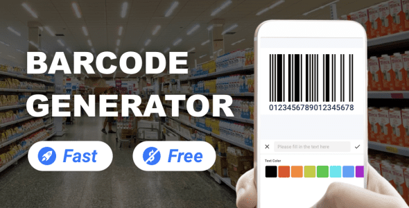 barcode generator scanner cover