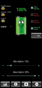 Battery Alarm PRO 74 Apk for Android 4