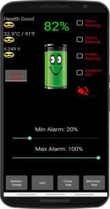 Battery Alarm PRO 74 Apk for Android 5