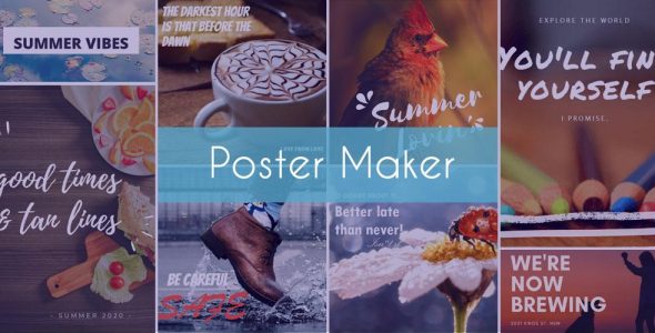 beauty poster maker cover