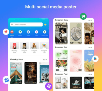Poster Maker, Flyer Maker, Art (PREMIUM) 7.4 Apk for Android 1