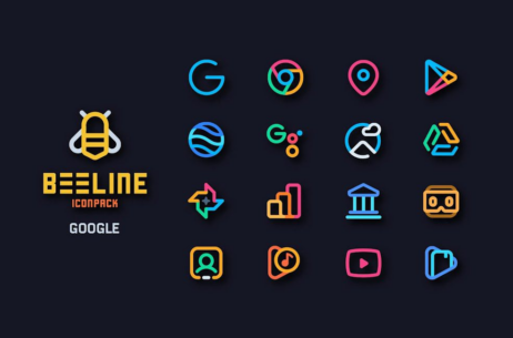 BeeLine Icon Pack 4.11 Apk for Android 2