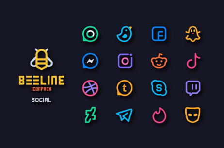 BeeLine Icon Pack 4.11 Apk for Android 3