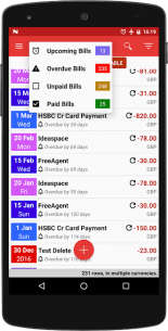 Bills Reminder, Payments Contacts Receipts tracker 0.4.1 Apk for Android 5