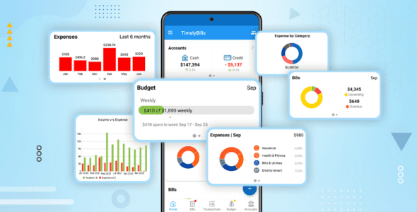 Bill Payment Organizer, Budget (UNLOCKED) 1.8.1 Apk for Android 1 bills reminder payments full cover