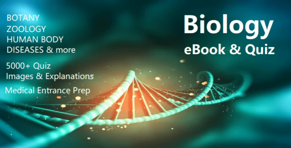 Biology Quiz & eBook (PRO) 3.28 Apk for Android 1 biology quiz ebook cover