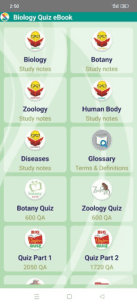 Biology Quiz & eBook (PRO) 3.28 Apk for Android 1