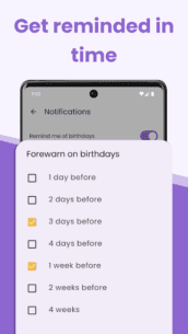 Birthday Calendar & Reminder (PREMIUM) 4.1.13 Apk for Android 3