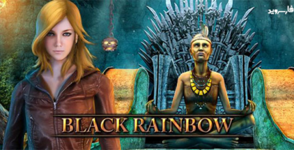 black rainbow hd full android cover