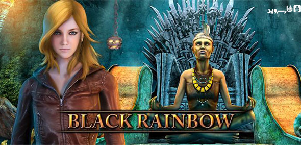 black rainbow hd full android cover