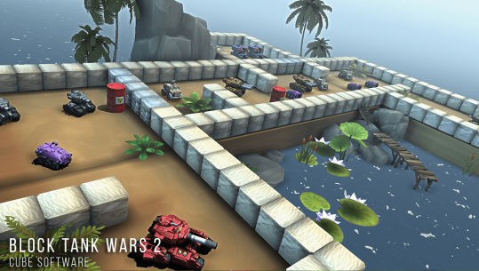 Block Tank Wars 2 Premium 2.3 Apk + Mod for Android 2