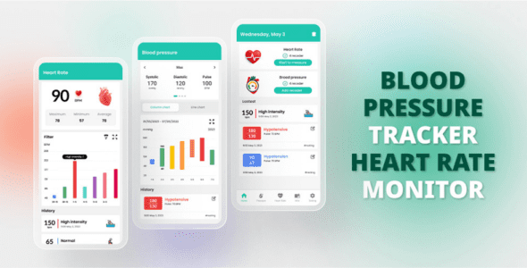 Blood pressure - Heart rate (PRO) 1.6.42 Apk for Android 1 blood pressure cover