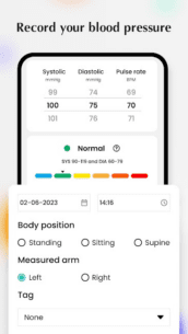 Blood pressure – Heart rate (PRO) 1.6.42 Apk for Android 1