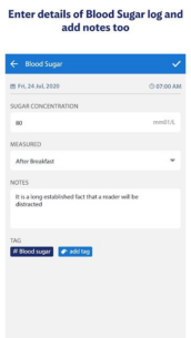 Glucose: Blood Sugar Logs (PRO) 1.16 Apk for Android 5