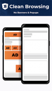 BLU Internet Browser :AdBlock,Light,Secure & Fast 0.9.40 Apk for Android 2