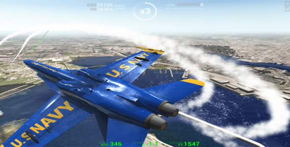 blue angels aerobatic sim games cover