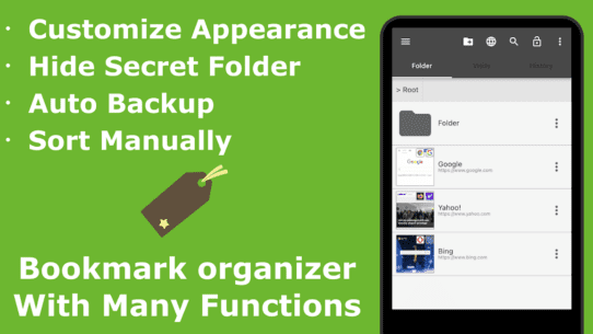 Bookmark Folder (UNLOCKED) 5.4.4 Apk for Android 1