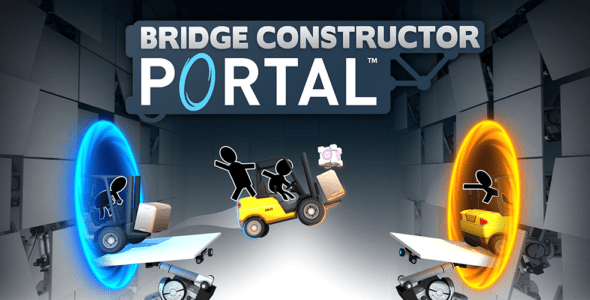 Bridge Constructor Portal 7.0 Apk for Android 1 bridge constructor portal cover