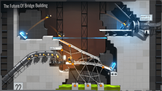 Bridge Constructor Portal 7.0 Apk for Android 2