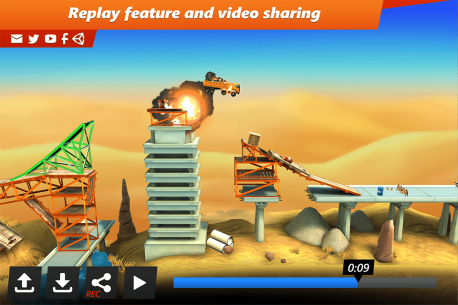 Bridge Constructor Stunts 3.0 Apk for Android 4