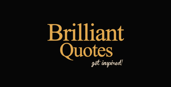 brilliant quotes cover