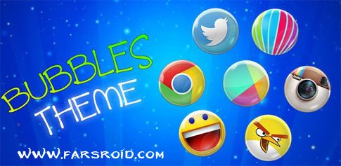 BUBBLES APEX/NOVA THEME 1.0 Apk for Android 1 bubbles apexnova theme cover
