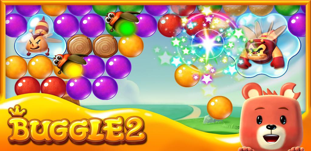 buggle 2 bubble shooter games cover