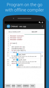 C4droid – C/C++ compiler & IDE 7.00 Apk for Android 1