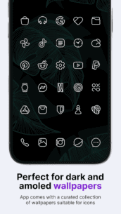 Caelus White: linear icon pack 5.0.5 Apk for Android 2