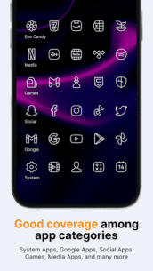 Caelus White: linear icon pack 5.0.5 Apk for Android 4