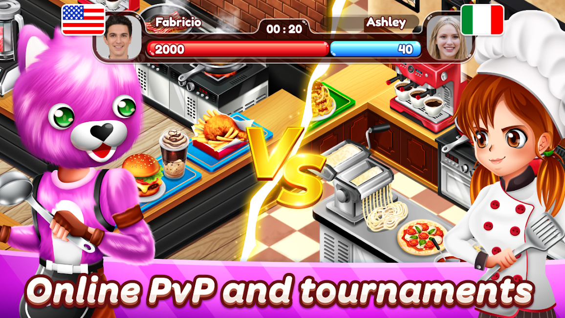 Cafe Panic: Cooking games 1.58.2a Apk + Mod for Android 3