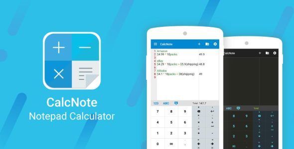 calcnote pro math calculator cover