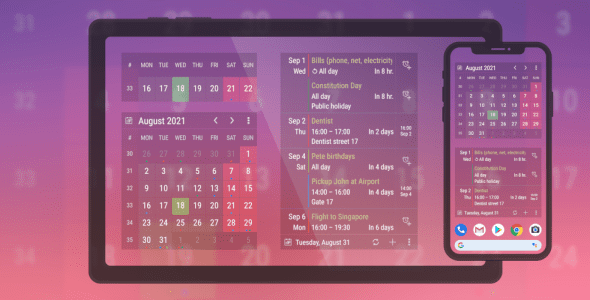 calendar widget 2 cover