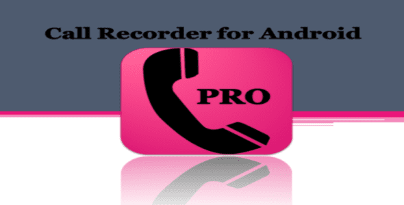 call recorder for android pro cover