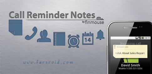 call reminder notes cover