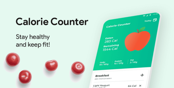 Calorie counter & Food tracker 1.11 Apk for Android 1 calorie counter cover